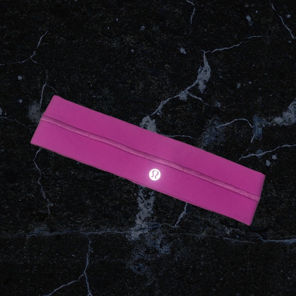 Lululemon pink headband